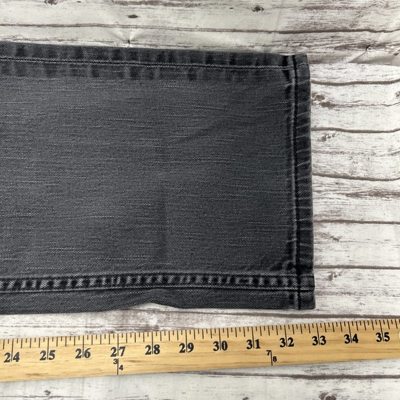 Levis 559 Jeans Mens 36x33 Gray Relaxed Straight Mid Rise Medium Wash Denim READ - Picture 7 of 10